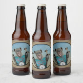 Étiquette Pour Bouteilles De Bière Changer de jeu de Badass (vide) (Bouteilles)