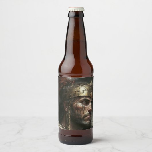 Étiquette Pour Bouteilles De Bière Charant War (Devant)