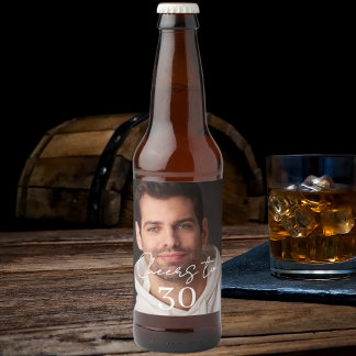 Étiquette Pour Bouteilles De Bière Cheers photo birthday party