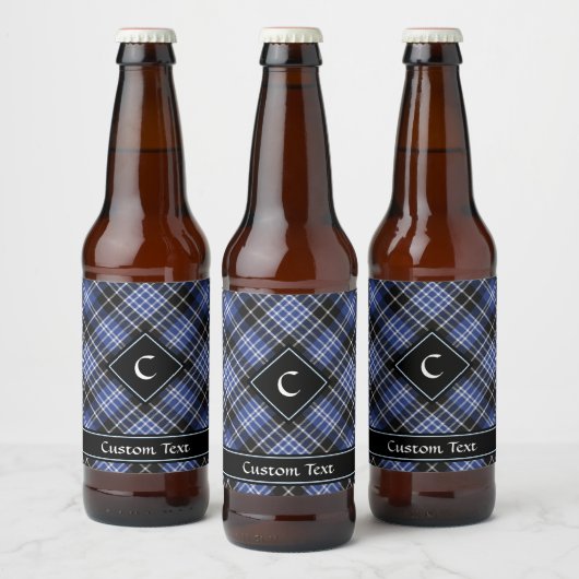 Étiquette Pour Bouteilles De Bière Clan Clark Tartan (Bouteilles)