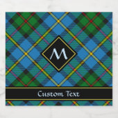 Étiquette Pour Bouteilles De Bière Clan MacLeod (Étiquettes simples)