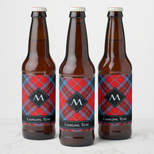 Étiquette Pour Bouteilles De Bière Clan MacTavish Tartan (Bouteilles)
