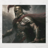 Étiquette Pour Bouteilles De Bière Commandant (Étiquettes simples)