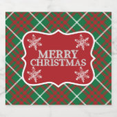 Étiquette Pour Bouteilles De Bière Contrôle vert et rouge (Étiquettes simples)