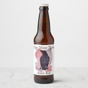 Étiquette Pour Bouteilles De Bière Corneille