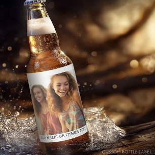 Étiquette Pour Bouteilles De Bière Créer votre propre Galerie de photos simple bordur