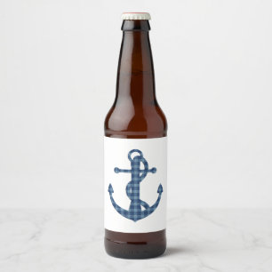 Étiquette Pour Bouteilles De Bière Créez votre propre ancre faite sur commande de