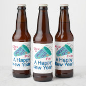 Étiquette Pour Bouteilles De Bière Criez pour une bonne année (Bouteilles)