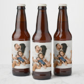 Étiquette Pour Bouteilles De Bière Custom Photo (Bouteilles)