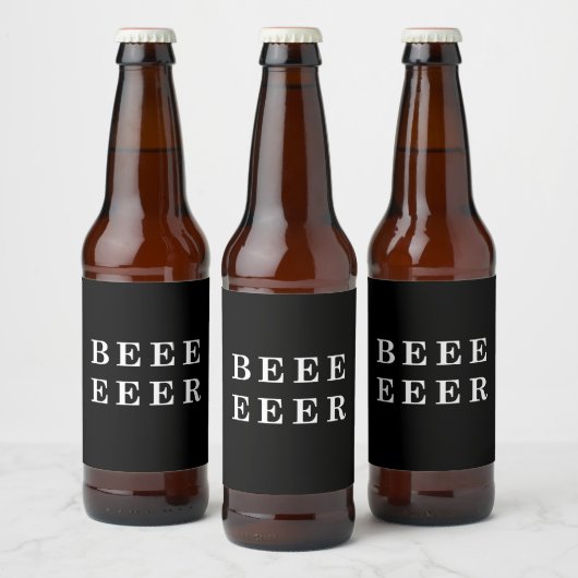 Étiquette Pour Bouteilles De Bière Design Beer, Bière (Bouteilles)
