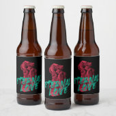 Étiquette Pour Bouteilles De Bière Design graphique dynamique, urbain, tendance Etern (Bouteilles)