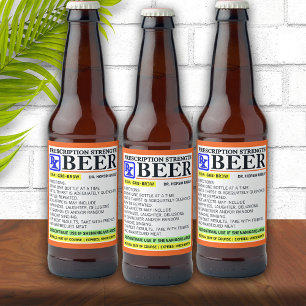 Étiquette Pour Bouteilles De Bière Drôle