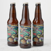 Étiquette Pour Bouteilles De Bière Encelade (Bouteilles)