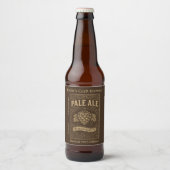 Étiquette Pour Bouteilles De Bière Étiquette Autocollante Personnalisée de Bouteille (Devant)