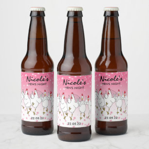 Étiquette Pour Bouteilles De Bière Étiquette de bière personnalisée pour enterrement 