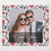 Étiquette Pour Bouteilles De Bière Étiquette de bière Rose mignon (Étiquettes simples)