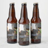 Étiquette Pour Bouteilles De Bière Étiquette de bouteille d'écureuil (Bouteilles)