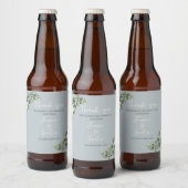 Étiquette Pour Bouteilles De Bière Eucalyptus moderne (Bouteilles)