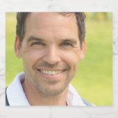 Étiquette Pour Bouteilles De Bière Faites votre propre photo (Étiquettes simples)