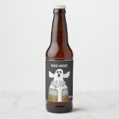 Étiquette Pour Bouteilles De Bière Fantôme Bouh (Devant)