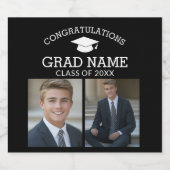 Étiquette Pour Bouteilles De Bière Félicitations Diplômés Photos (Étiquettes simples)