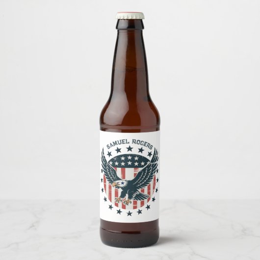 Étiquette Pour Bouteilles De Bière Food and Beverage Label Set (Devant)