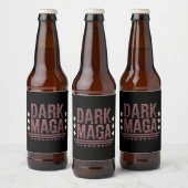 Étiquette Pour Bouteilles De Bière Funny DARK MAGA 2024 (Bouteilles)
