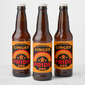 Étiquette Pour Bouteilles De Bière Ginger Haired Pride (Bouteilles)