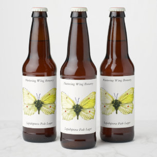 Étiquette Pour Bouteilles De Bière Gonepteryx rhamni