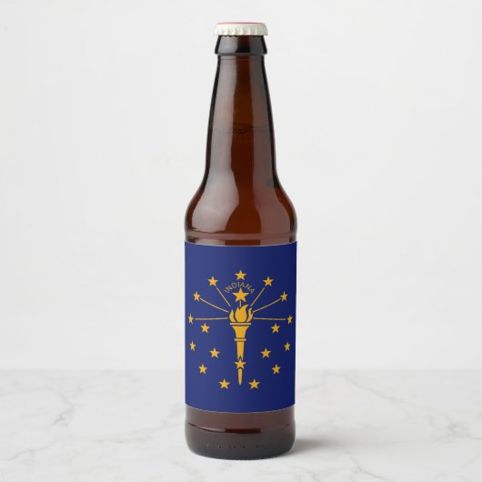 Étiquette Pour Bouteilles De Bière Graphique d'indicateur dynamique de l'état de l'In (Devant)