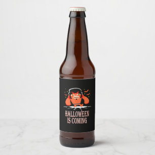 Étiquette Pour Bouteilles De Bière Halloween est à venir