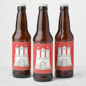Étiquette Pour Bouteilles De Bière Hambourg (Bouteilles)