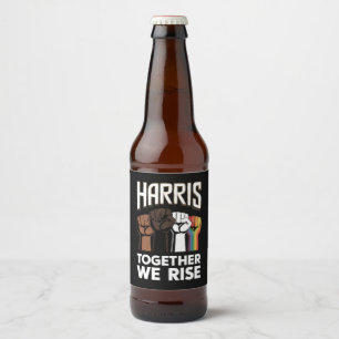 Étiquette Pour Bouteilles De Bière Harris 2024 Election LGBT Kamala Harris 2024