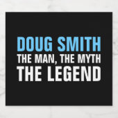 Étiquette Pour Bouteilles De Bière Hommes 30e/40e/50e/60e fête d'anniversaire Bière É (Étiquettes simples)