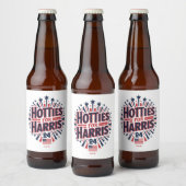 Étiquette Pour Bouteilles De Bière Hotties for Harris (Bouteilles)