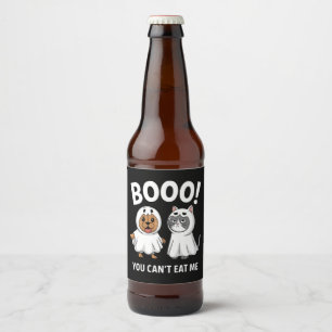 Étiquette Pour Bouteilles De Bière Hou Vous Ne Pouvez Pas Me Manger Chiens Et Chats D