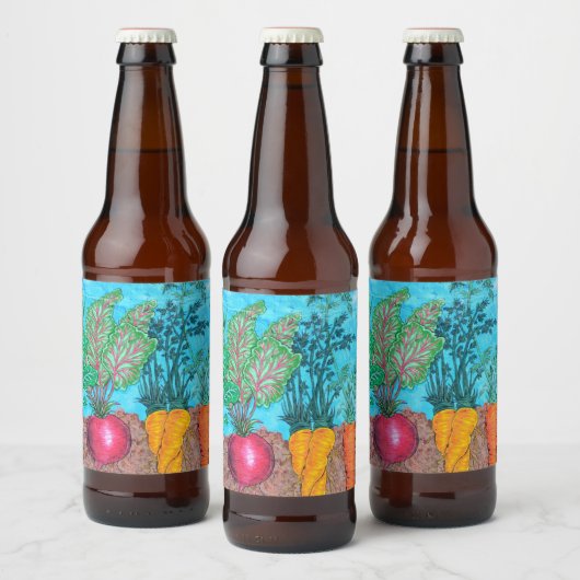 Étiquette Pour Bouteilles De Bière Jardin (Bouteilles)