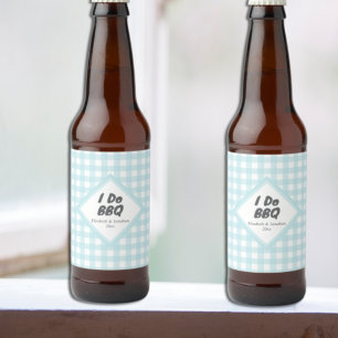 Étiquette Pour Bouteilles De Bière Je fais du BBQ