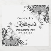 Étiquette Pour Bouteilles De Bière Joli & Personnalisé (Étiquettes simples)