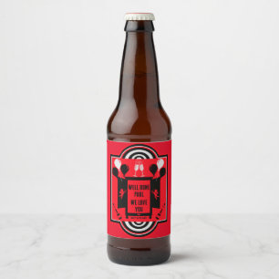 Étiquette Pour Bouteilles De Bière Jour de sortie national NCOD