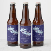 Étiquette Pour Bouteilles De Bière Joyeux et lumineux, vacances (Bouteilles)