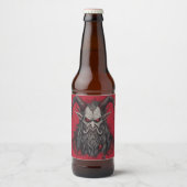 Étiquette Pour Bouteilles De Bière Krampus (Devant)