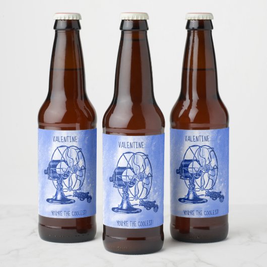 Étiquette Pour Bouteilles De Bière La Saint-Valentin la plus cool (Bouteilles)