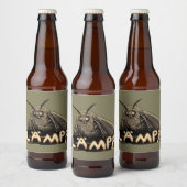 Étiquette Pour Bouteilles De Bière Lamp? Moth Meme (Bouteilles)