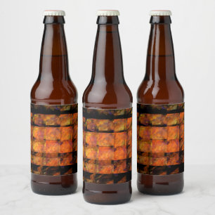 Étiquette Pour Bouteilles De Bière L'art Abstrait au mur