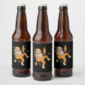 Étiquette Pour Bouteilles De Bière L'astronaute Monkey Space (Bouteilles)