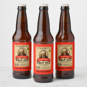 Étiquette Pour Bouteilles De Bière Le Étiquette Pale Ale de M. Molotov