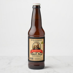 Étiquette Pour Bouteilles De Bière Le Pale Ale de M. Molotov