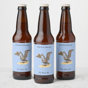 Étiquette Pour Bouteilles De Bière Le pélican Brown (Pelecanus occidentalis) NY Bird