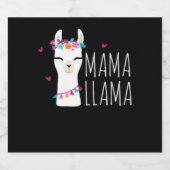 Étiquette Pour Bouteilles De Bière Llama Gift | Mama Llama (Étiquettes simples)